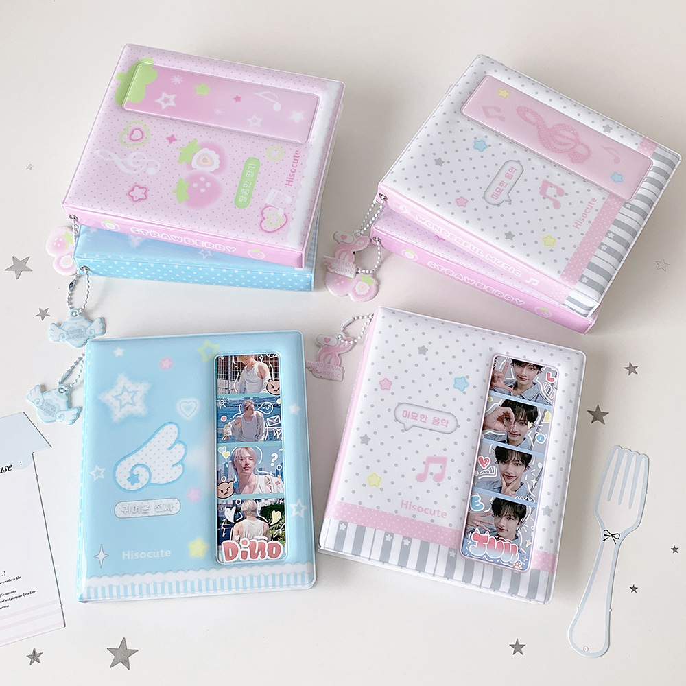 Kpop Photo Card Binder 3 Inch - Kawaii Pocket Fotokaartalbum 3 Inch Kpop