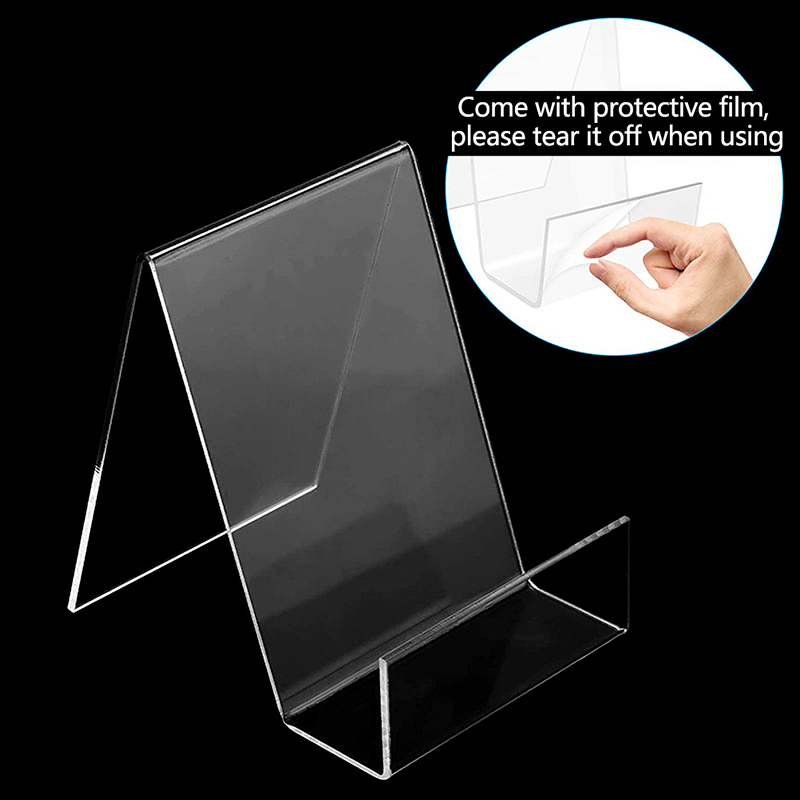 Clear Acrylic Book Stand Holder - 1 stuk transparante acryl display-boekstandaard, ezelhouder