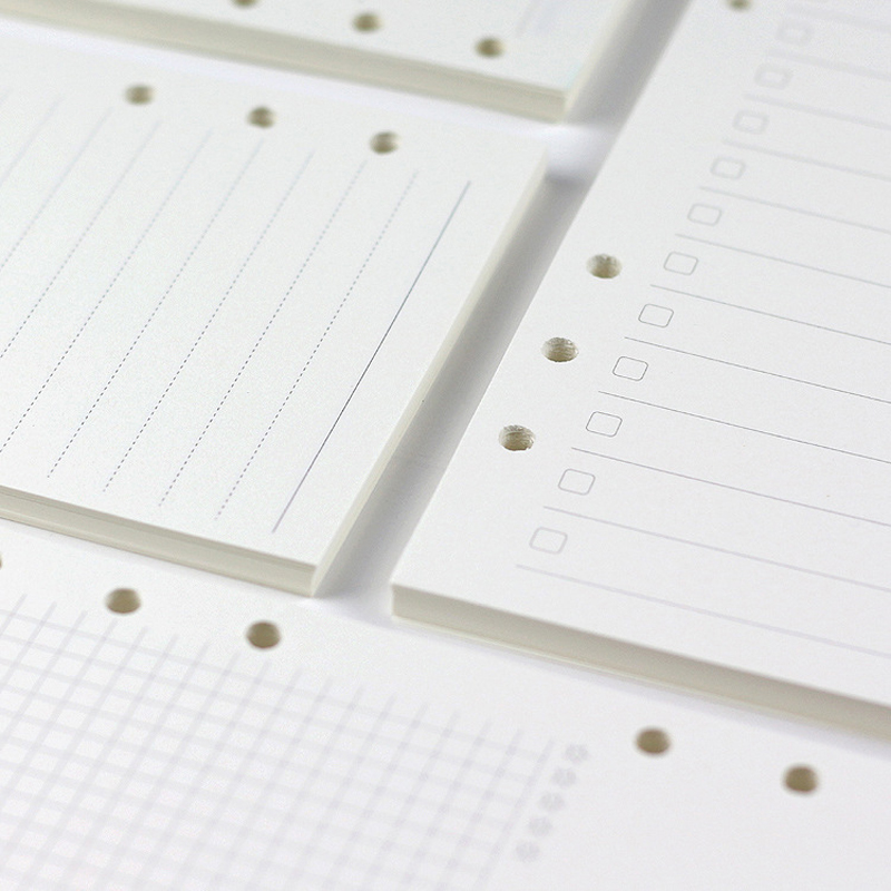 A5 Spiral Dotted Grid Notebook - A5 A6A7 45 Vellen Losbladige Notebook