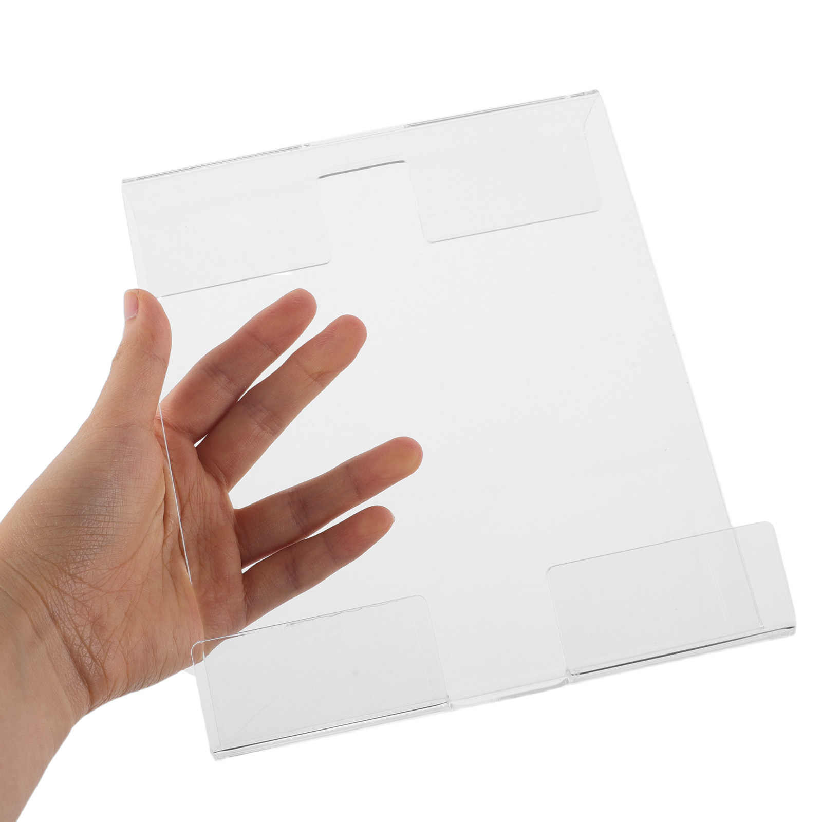 Clear Acrylic Book Stand Holder - Fitnessfiets leeshouder Acryl doorzichtige standaard voor
