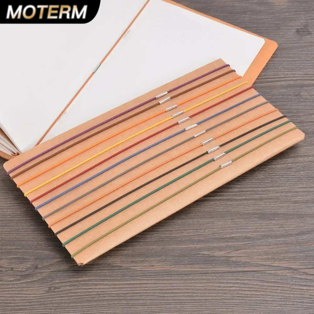 Vintage Leather Journal Notebook - Spare Rubber Band Reiziger Notebook Accessoire
