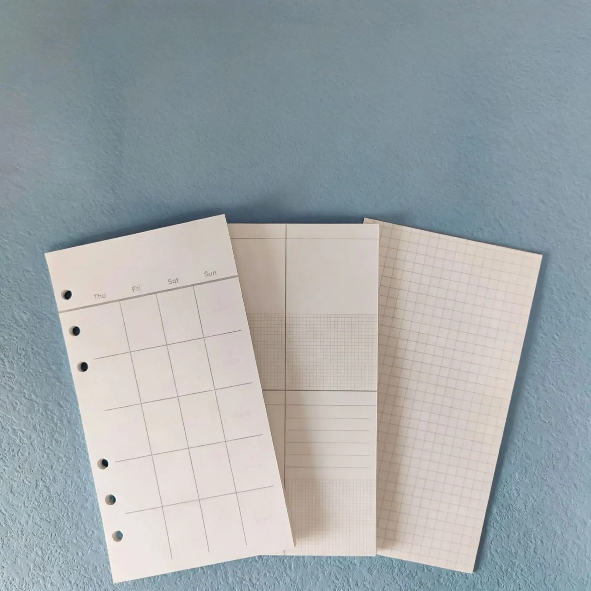 A5 Spiral Dotted Grid Notebook - A5 A6 A7 Zwart Craft Wit