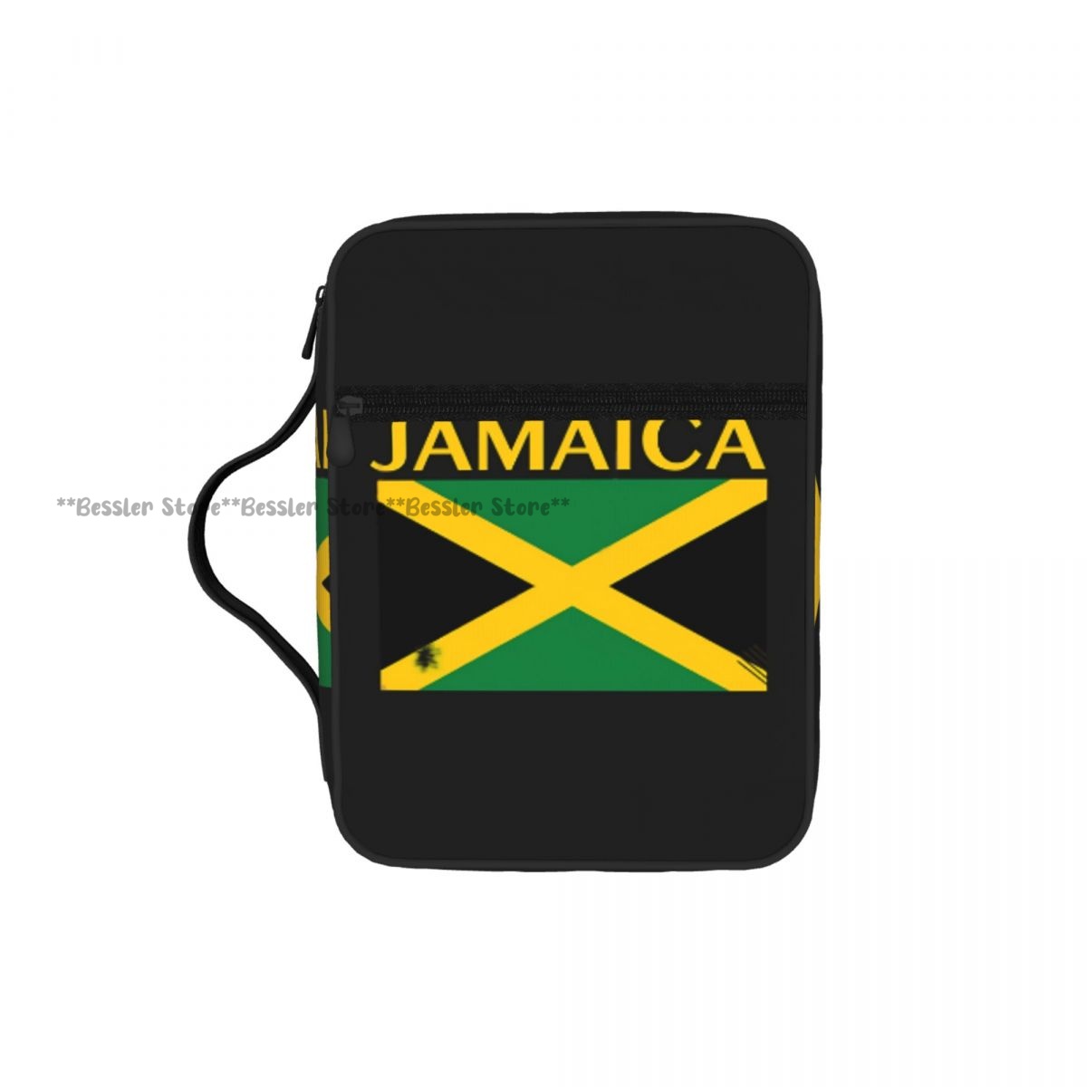 Books - Bijbelhoes Boekenhoes Draagtas Jamaicaanse vlag Opbergtas