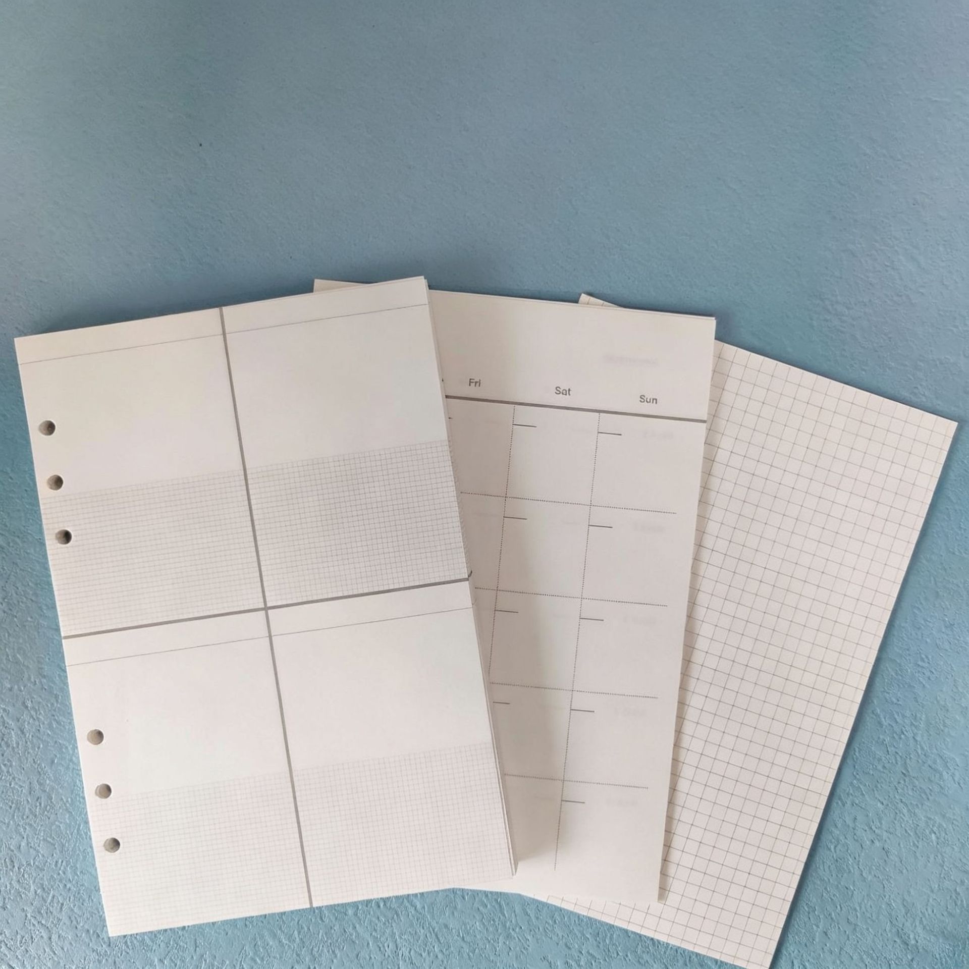 A5 Spiral Dotted Grid Notebook - A5 A6 A7 Zwart Craft Wit