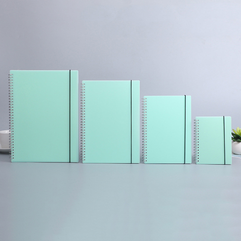 A5 Spiral Dotted Grid Notebook - A6 A5 B5 A4 Groene Spiraal