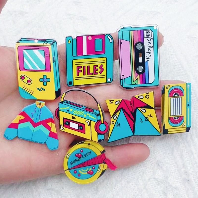 Music - 10 stuks cassette-dvd-brander in muziekstijl, dubbelzijdig