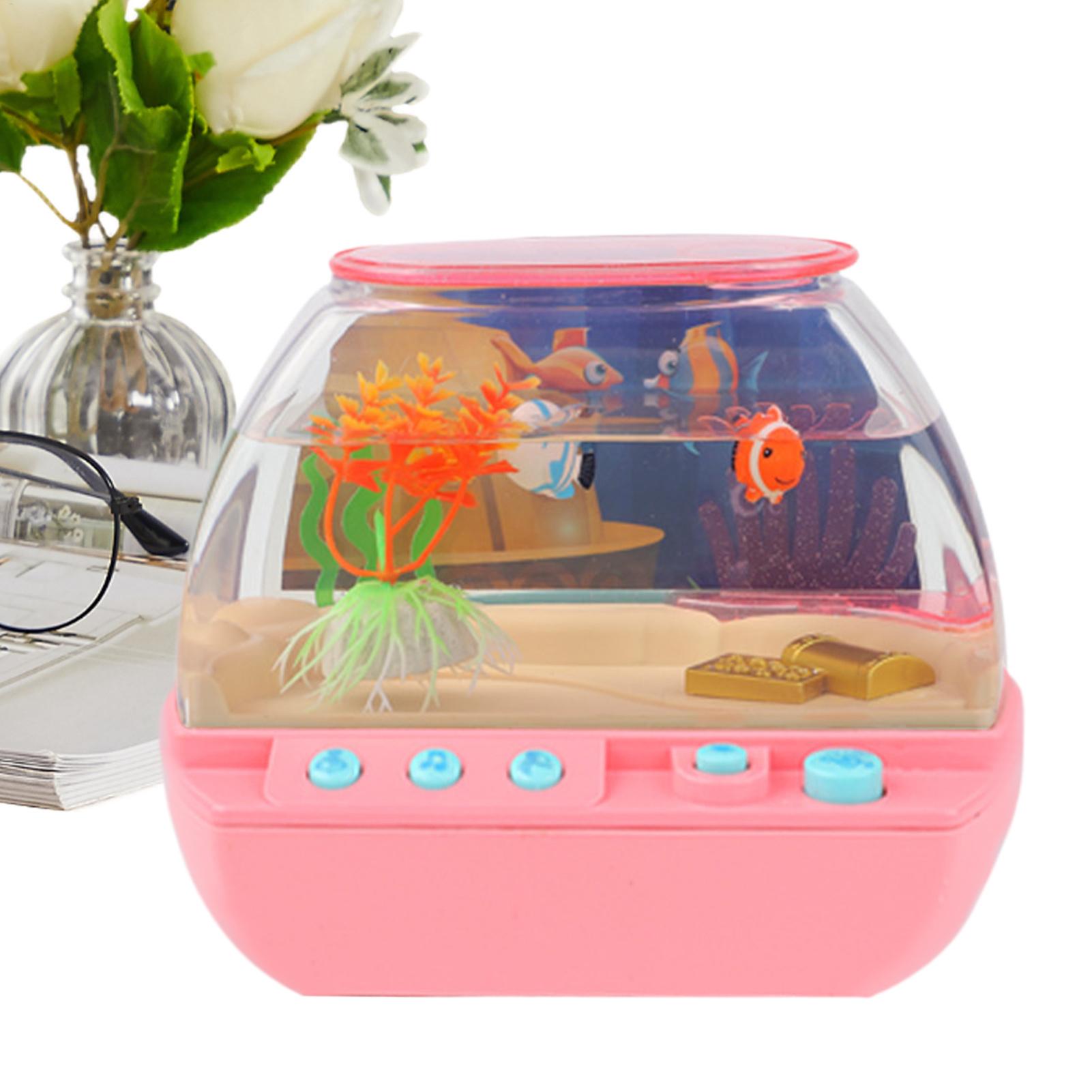 Music - Speelgoed aquarium huisdecoratie met muziek en