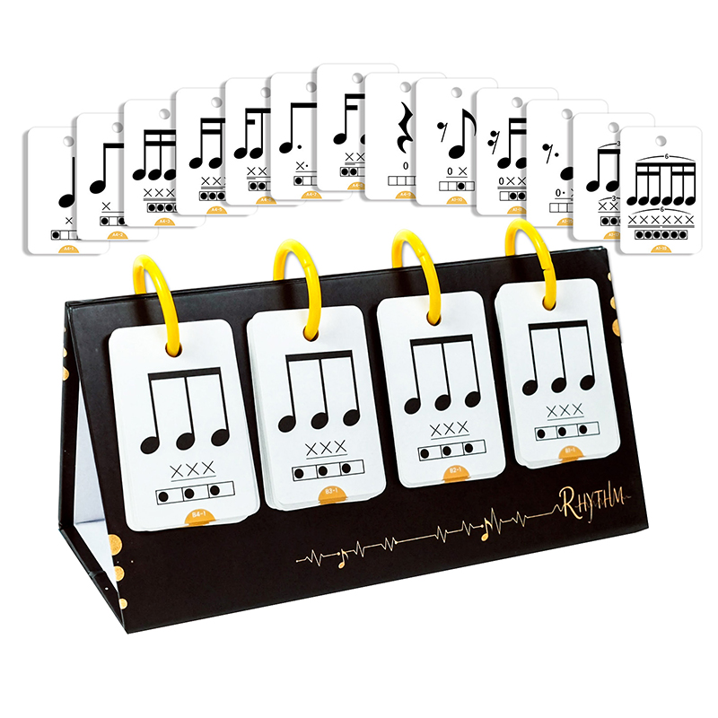 Blank Sheet Music Notebook - 72 stuks muziek-flashcards voor vroeg onderwijs,