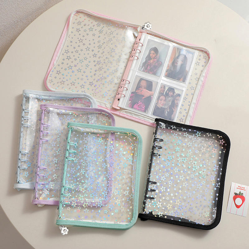 Stationery Books - A5/A6/A7 Ster Ritsmap Fotokaarten Meisjes Ins