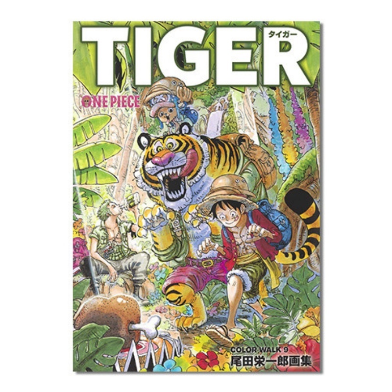 Stationery Books - One Piece Illustratieboek Color Walk 9