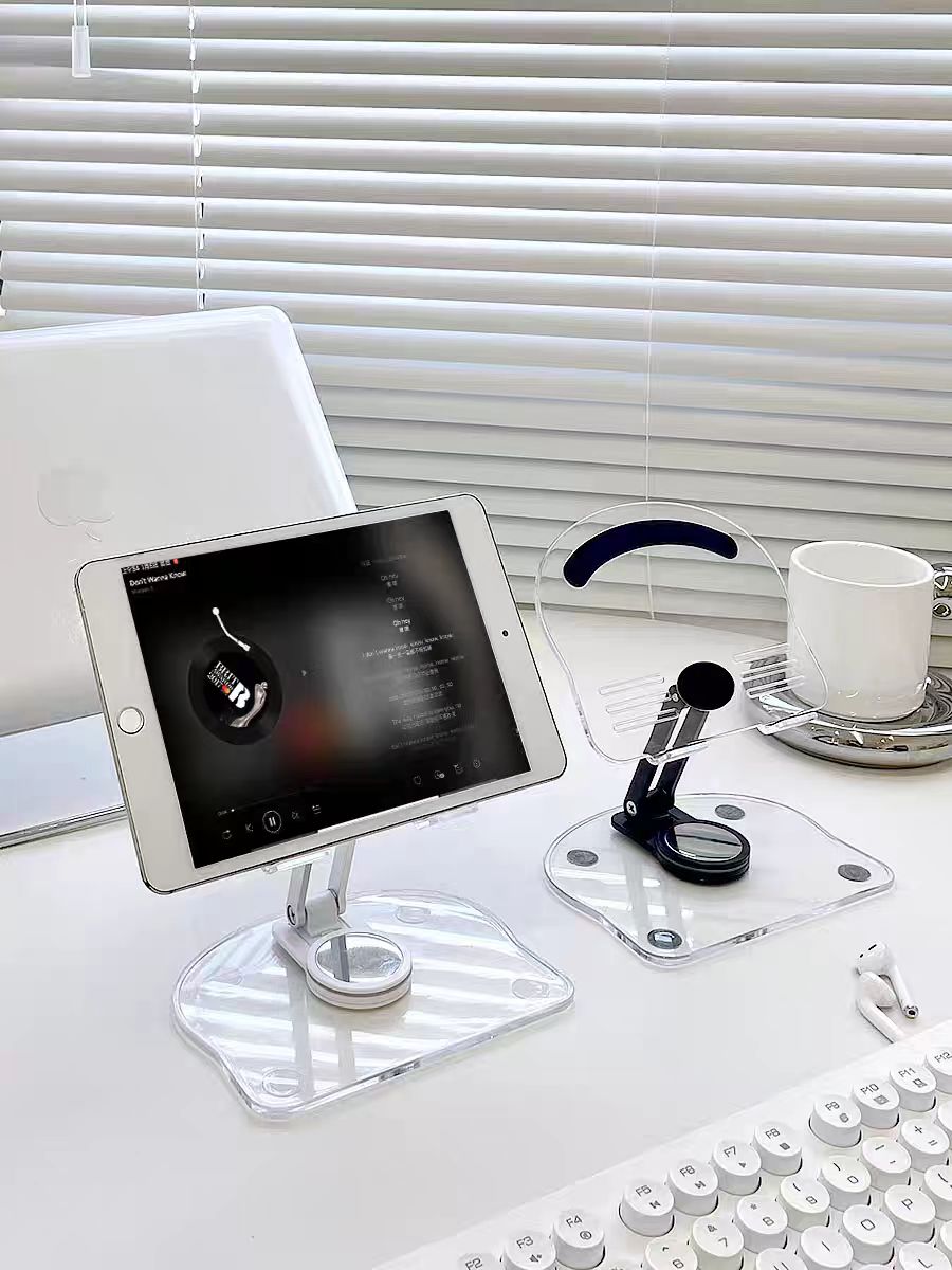 Clear Acrylic Book Stand Holder - Acryl boekenstandaard Doorzichtige boekenhouder Acryl tabletstandaard