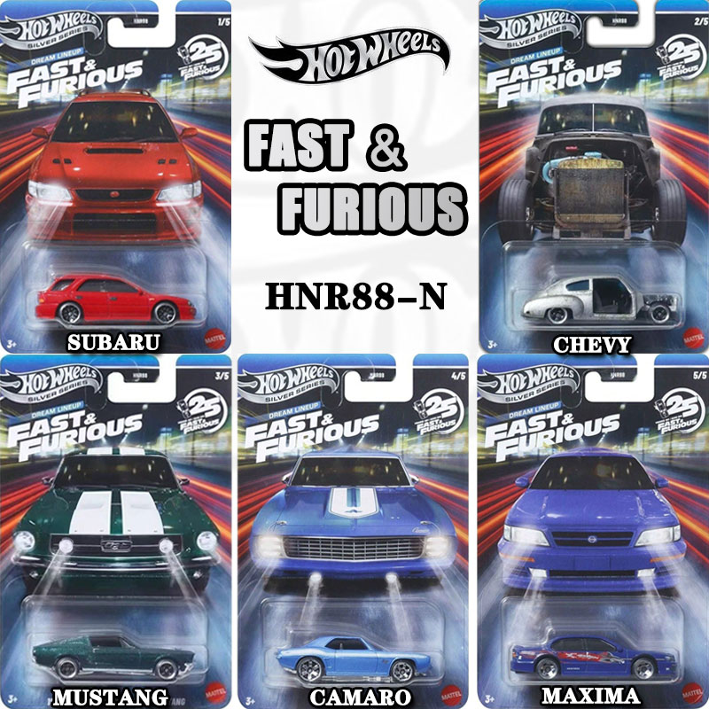 Movies - Hot Wheels 1:64 gegoten legeringsauto Fast&Furious,
