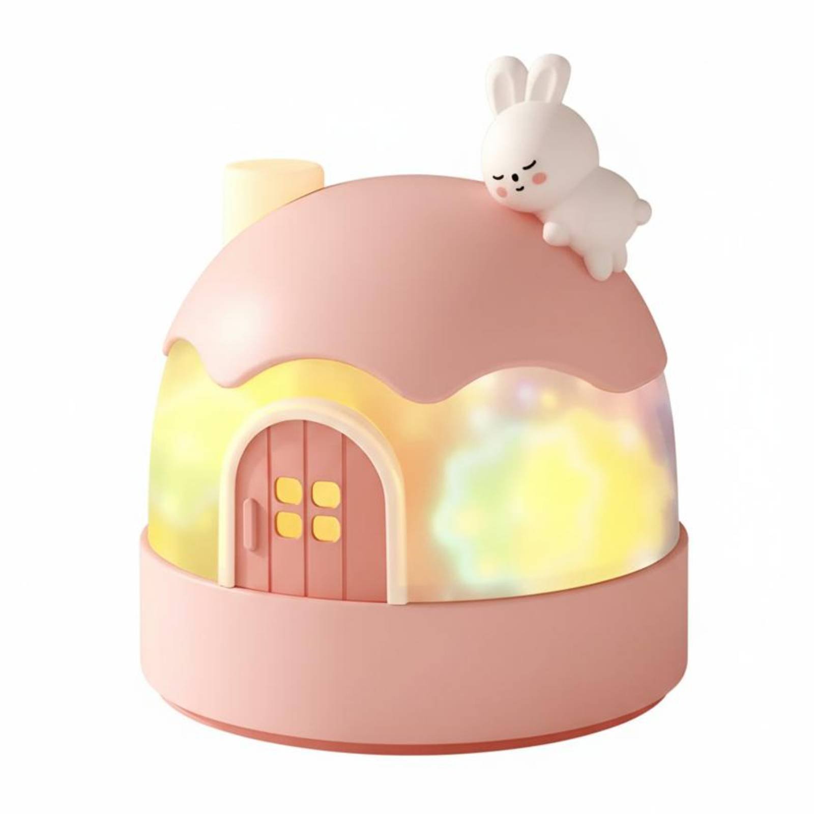 Music - Cartoon Bunny Star Projector, nachtlampje muziekdoos
