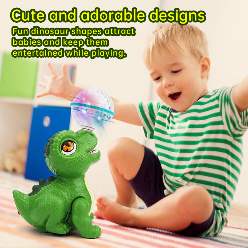 Music - Elektrisch dinosaurus Top Ball-speelgoed voor baby's