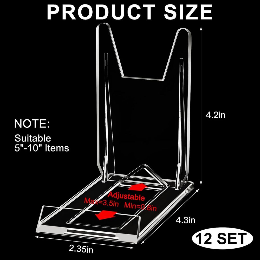 Verstelbare, transparante acry - Clear Acrylic Book Stand Holder recensie en prijs