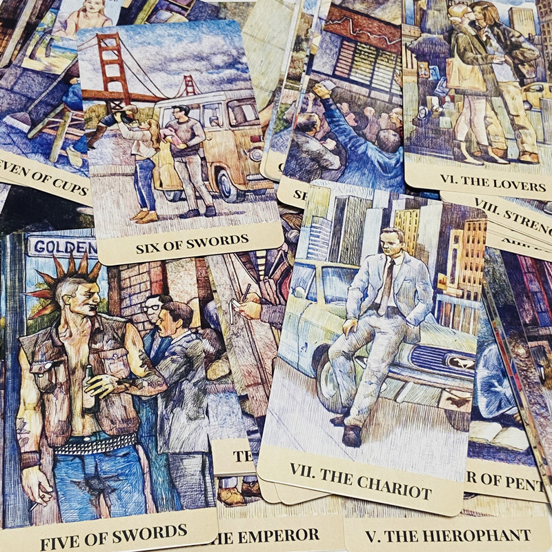 City Labyrinth Tarotkaarten 78 - Tarot Deck With Guidebook recensie en prijs
