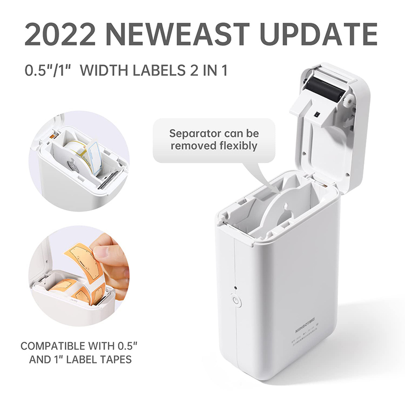 ​ ​ NiiMbot D101 Mini Thermisc - Mini Pocket Thermal Printer Paper Roll recensie en prijs