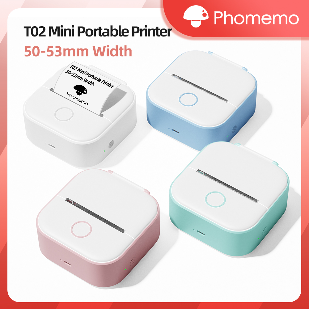 Phomemo T02 Draadloze Pocket T - Mini Pocket Thermal Printer Paper Roll recensie en prijs