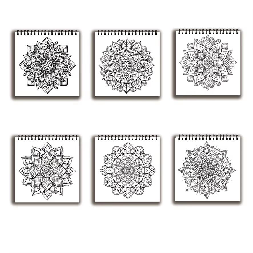 Kleurboek - 7,87 x 7,87 inch 3 - Adult Coloring Book Stress Relief recensie en prijs