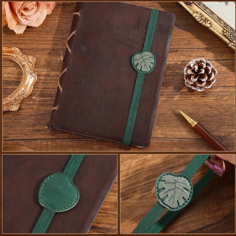 Vintage elastische banden Lere - Vintage Leather Journal Notebook recensie en prijs