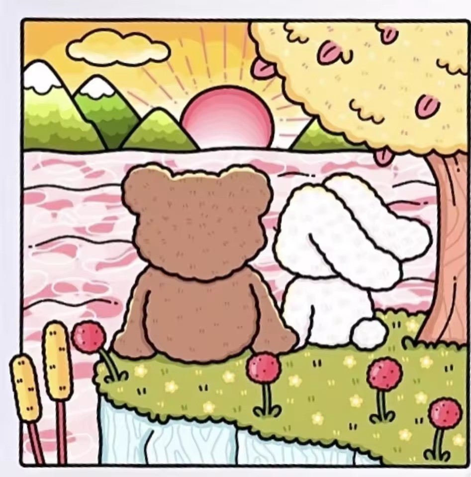 FUZZY IN LOVE Vet-gemakkelijke - Adult Coloring Book Stress Relief recensie en prijs