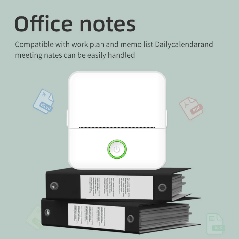 Mini draagbare inktloze sticke - Mini Pocket Thermal Printer Paper Roll recensie en prijs