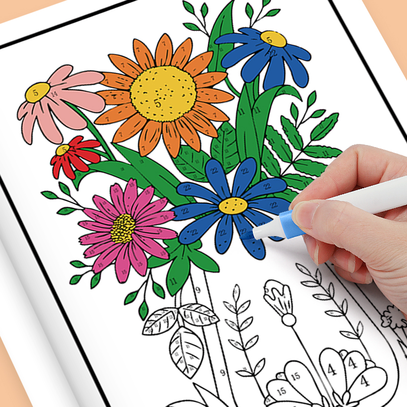 Kleur op nummer voor volwassen - Adult Coloring Book Stress Relief recensie en prijs