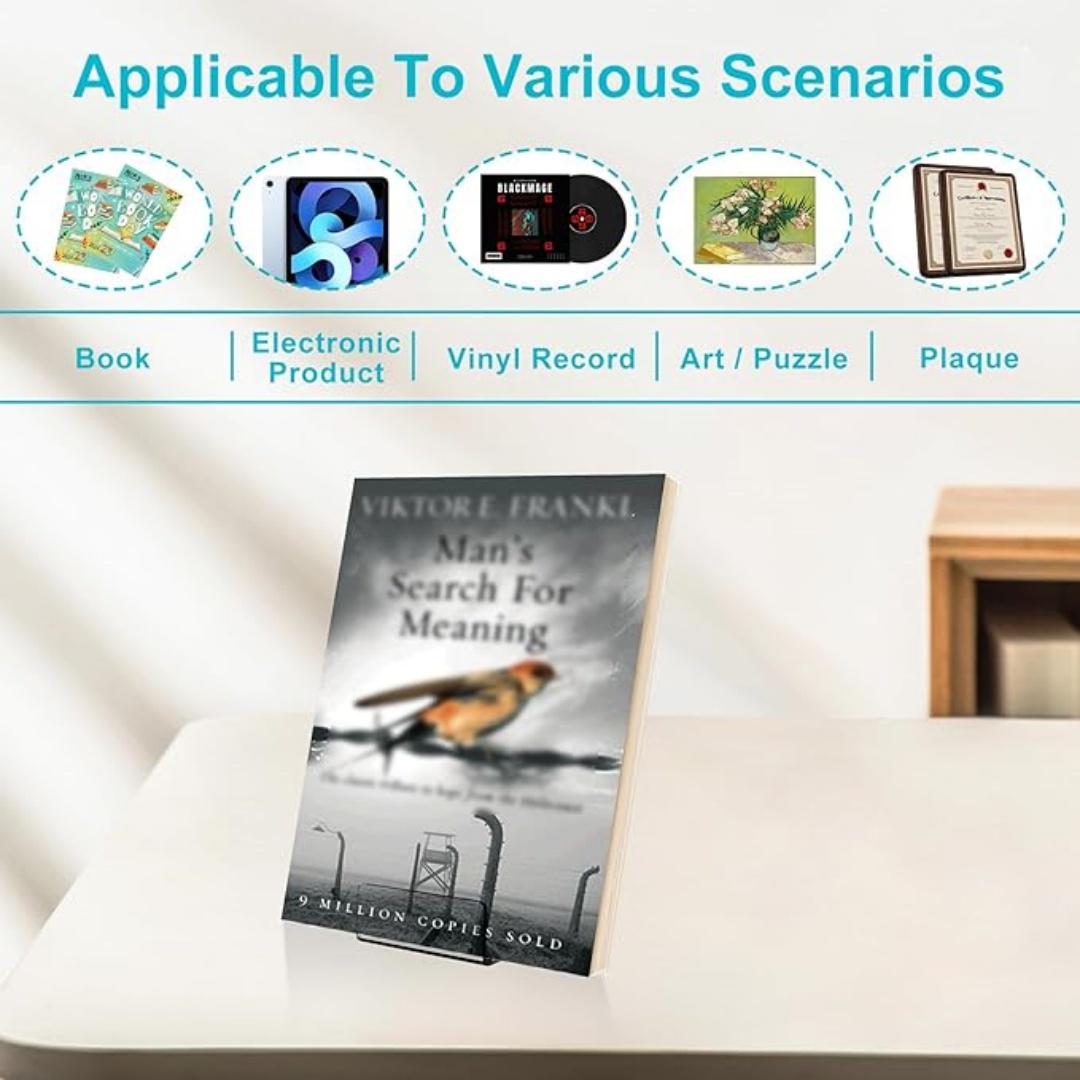 Acryl boekenstandaard Eenvoudi - Clear Acrylic Book Stand Holder recensie en prijs