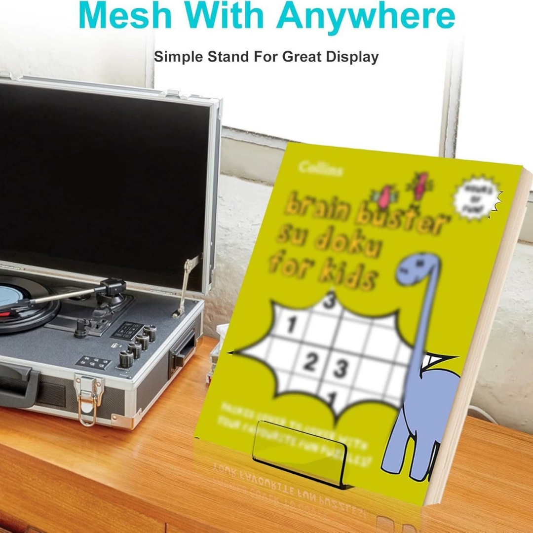 Acryl boekenstandaard Eenvoudi - Clear Acrylic Book Stand Holder recensie en prijs