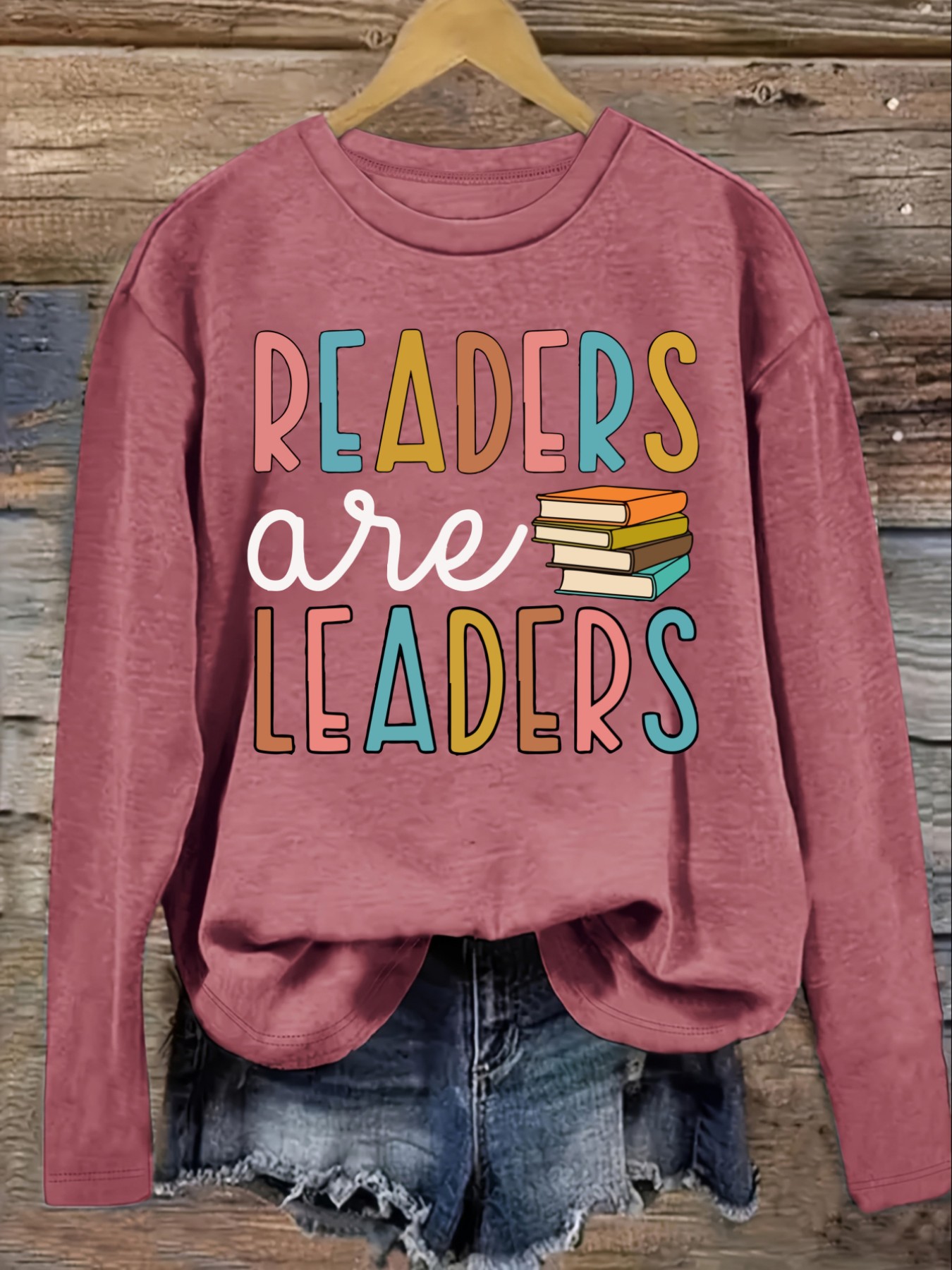 Dames Casual T-shirt met lange - Books recensie en prijs