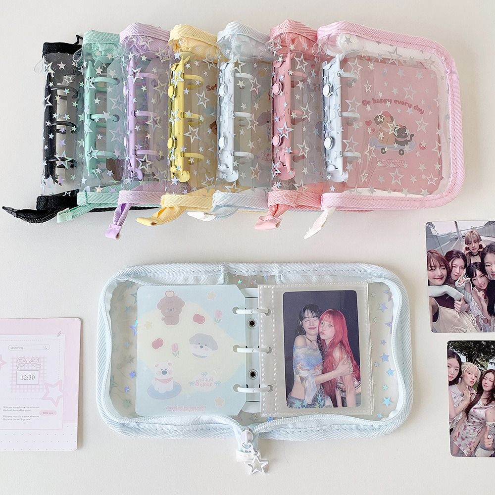 1 stuk draagbare PVC A8 kaarte - Kpop Photo Card Binder 3 Inch recensie en prijs
