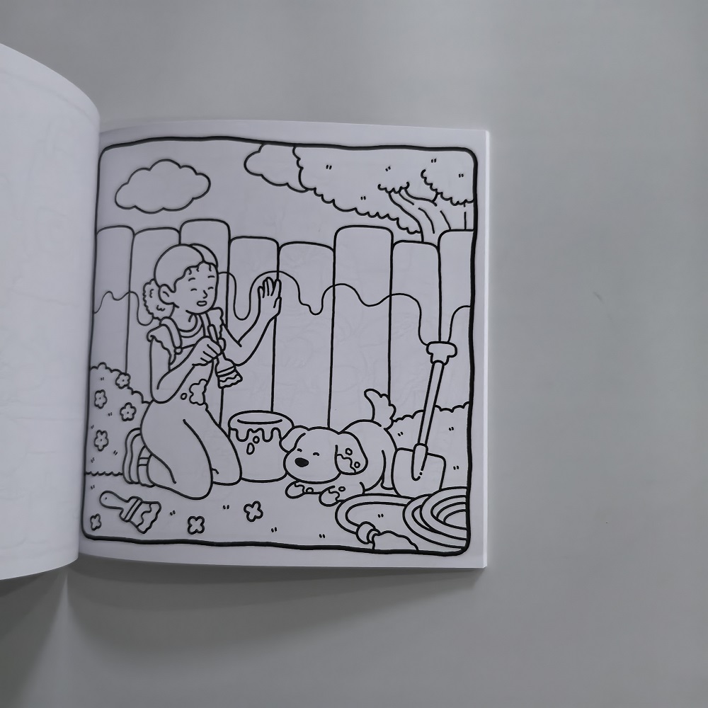 Girl Moments Schattig en comfo - Adult Coloring Book Stress Relief recensie en prijs