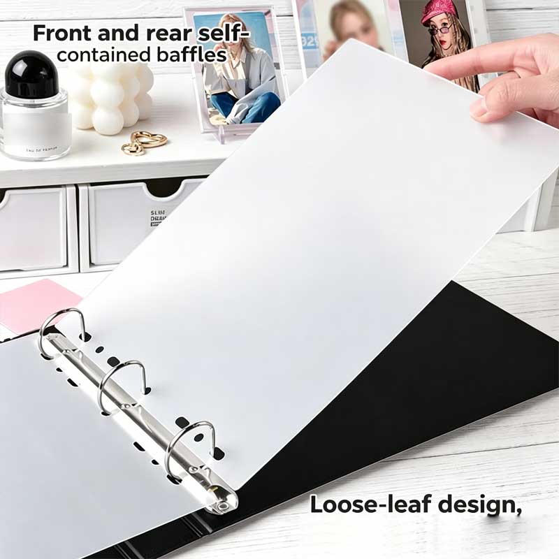 7 8-delige brede A5 D-ringmap  - Kpop Photo Card Binder 3 Inch recensie en prijs