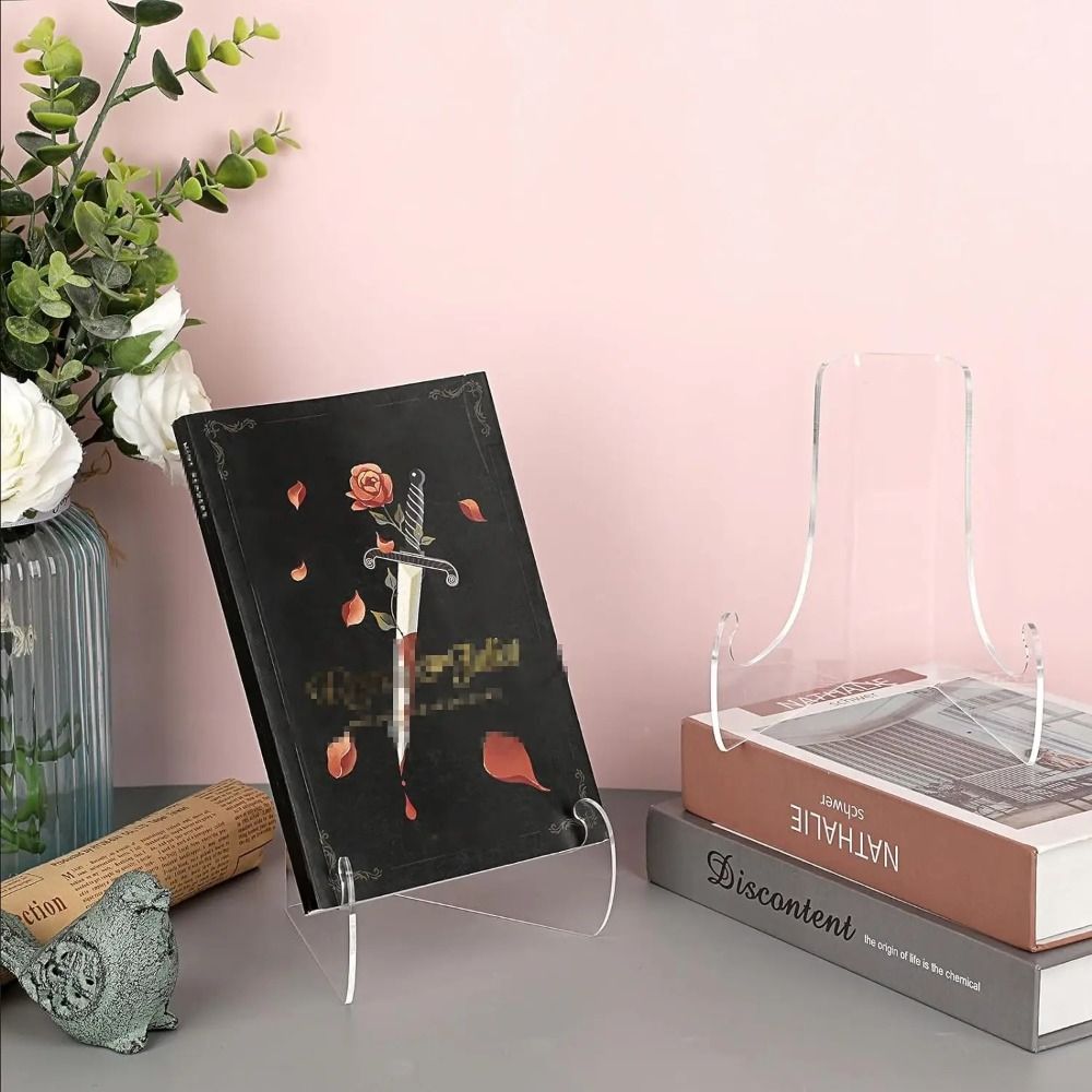Tablethouder Acryl platte plaa - Clear Acrylic Book Stand Holder recensie en prijs