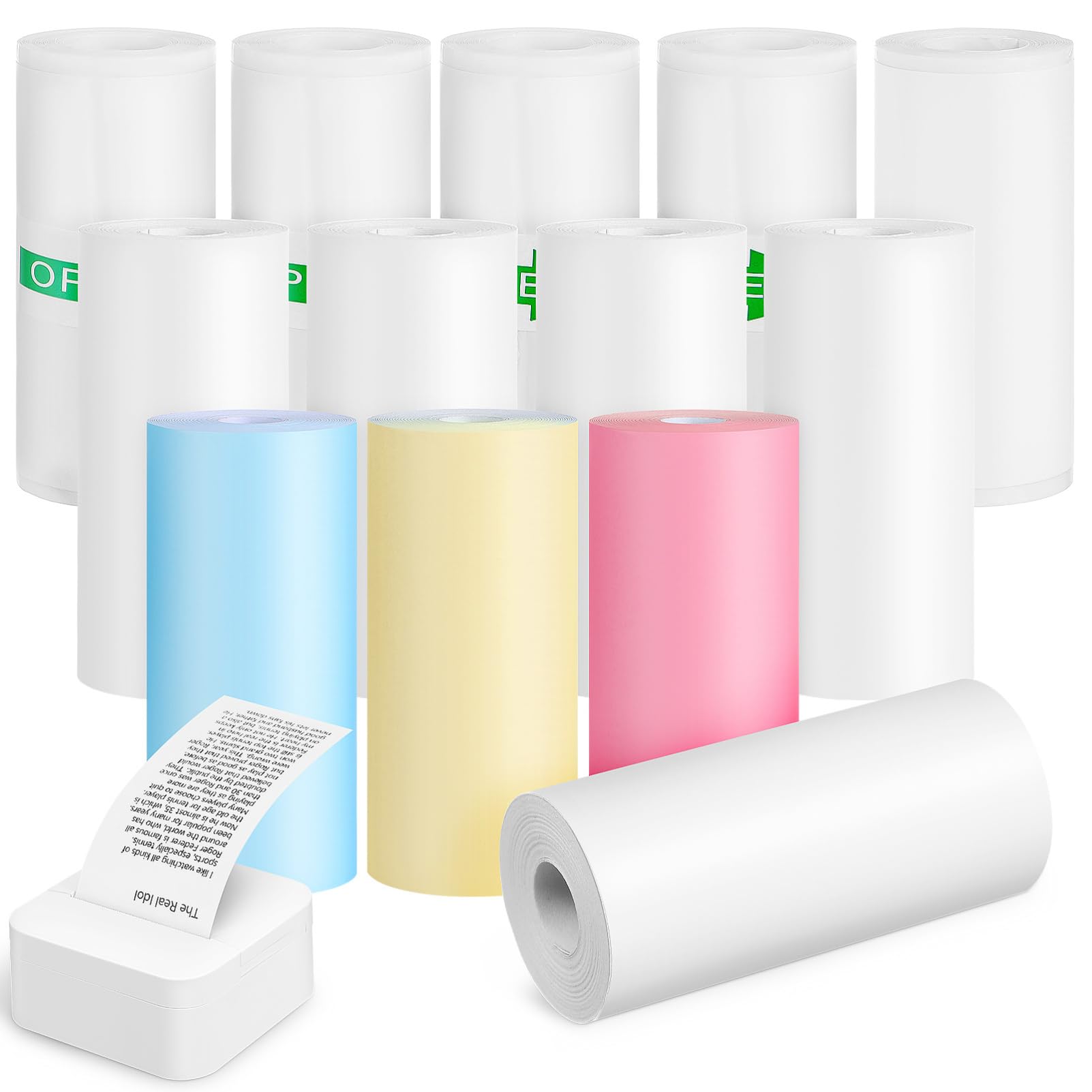 Mini thermisch printerpapier 1 - Mini Pocket Thermal Printer Paper Roll recensie en prijs