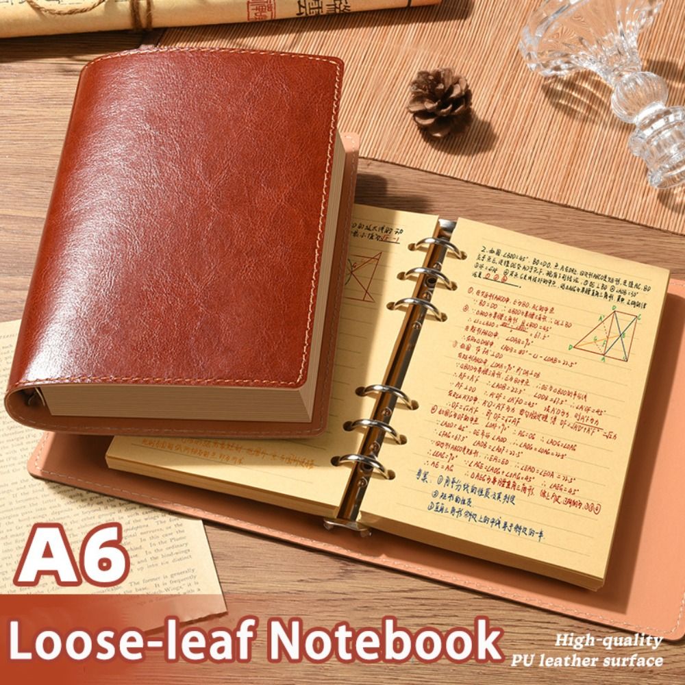 Nieuw A5/A6 notitieboekje, los - Vintage Leather Journal Notebook recensie en prijs