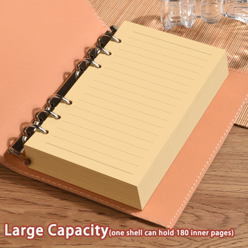 Nieuw A5/A6 notitieboekje, los - Vintage Leather Journal Notebook recensie en prijs
