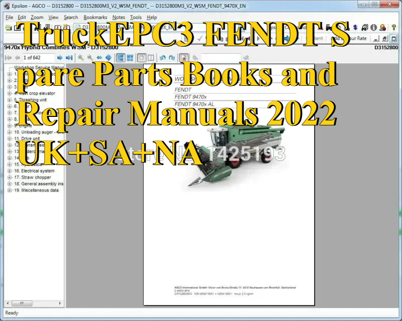 TruckEPC3 FENDT reserveonderde - Books recensie en prijs