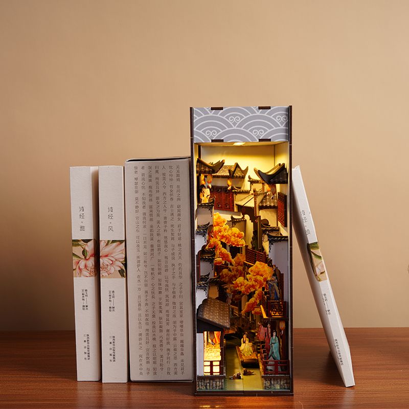 DIY Book Nook Insert Shelf Kit - Diy Wooden Book Nook Kit Shelf Insert recensie en prijs