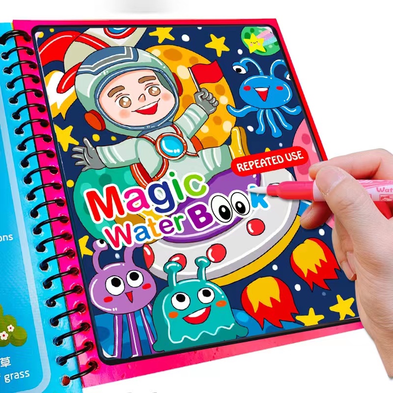 1 Stuks Magisch Boek Water Tek - Reusable Water Magic Coloring Book recensie en prijs