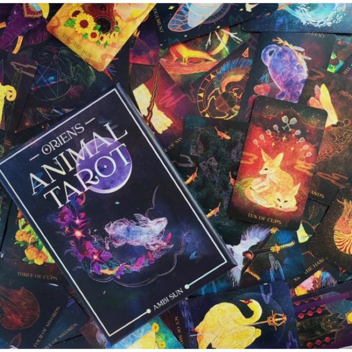 12x7 cm Oriens Animal Tarot 78 - Tarot Deck With Guidebook recensie en prijs