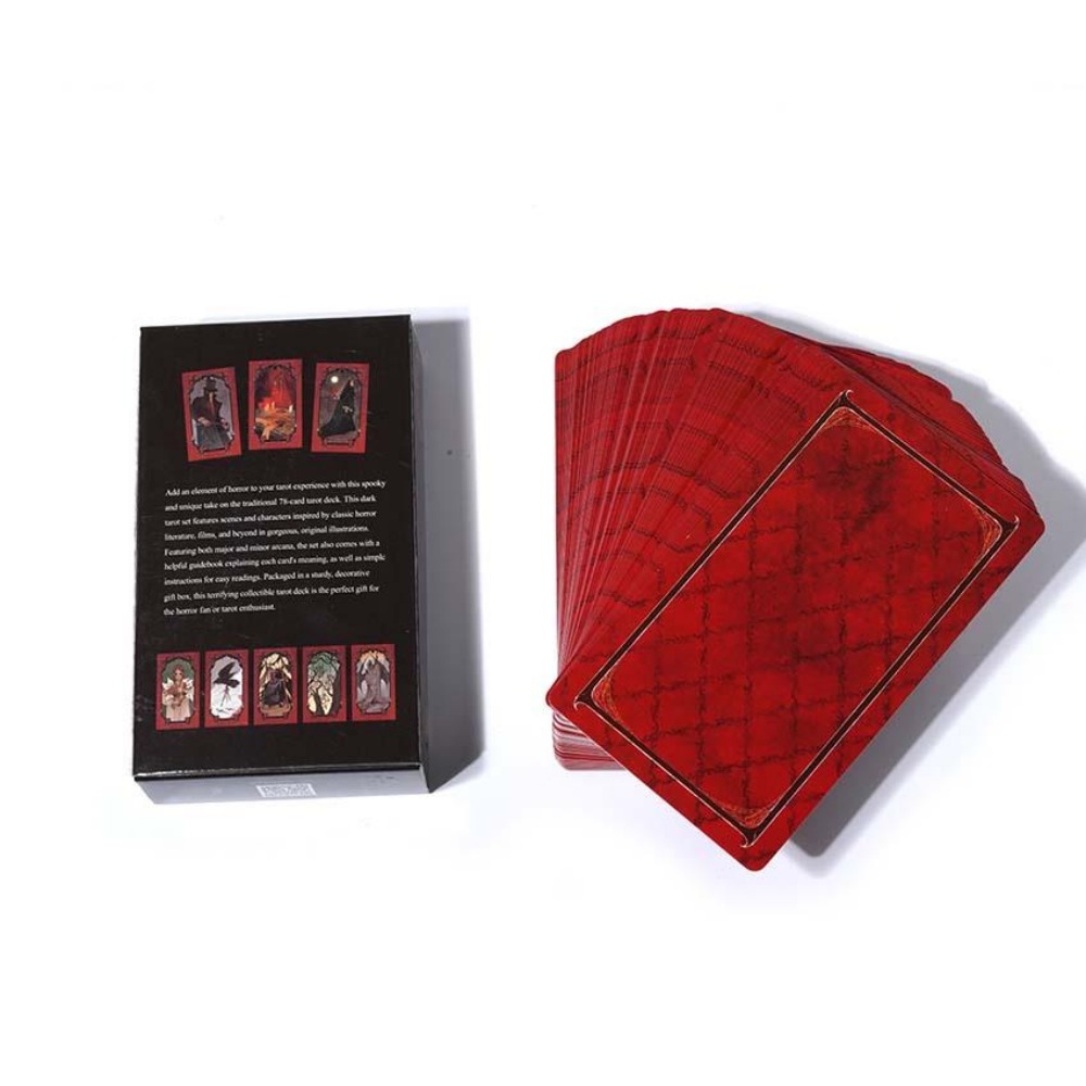 10.3*6Cm Horror Tarot Kaartspe - Tarot Deck With Guidebook recensie en prijs