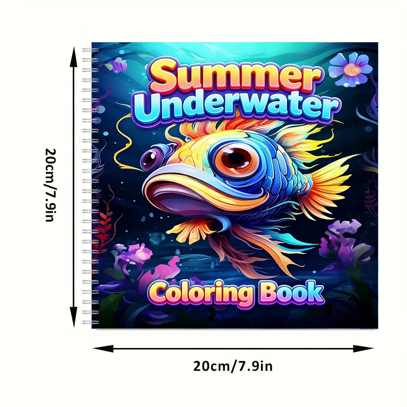 Zomeronderwaterkleurboek voor  - Adult Coloring Book Stress Relief recensie en prijs