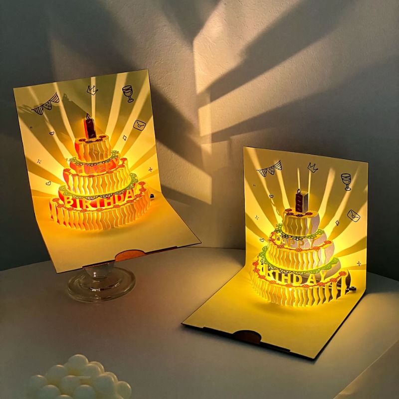 3D Muziek Licht Verjaardagskaa - Blank Sheet Music Notebook recensie en prijs
