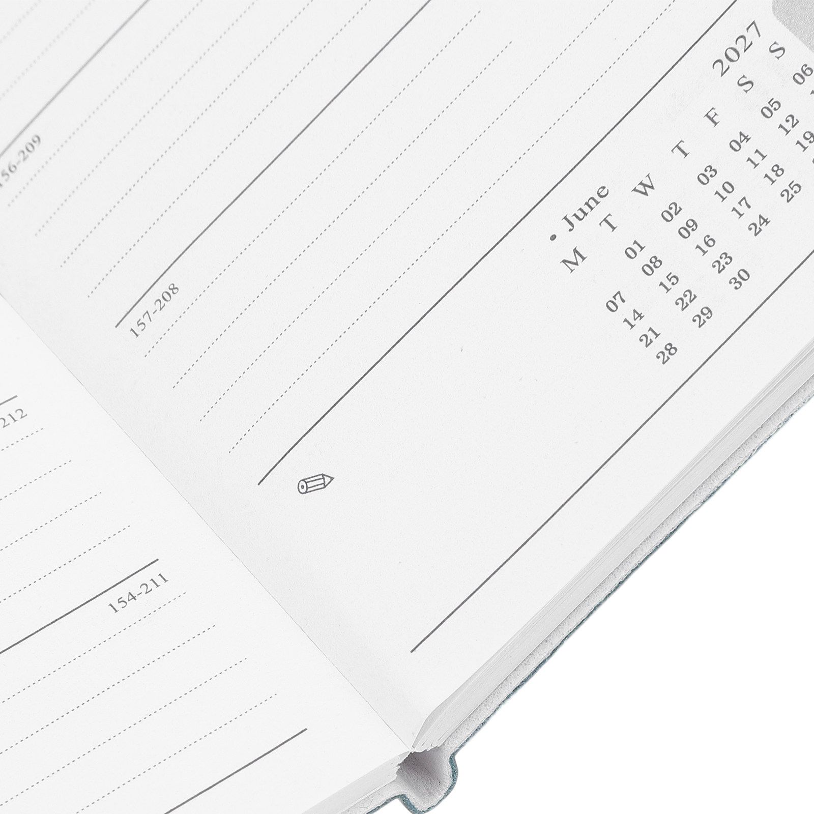 2027 Functionele Planner Notit - A5 Spiral Dotted Grid Notebook recensie en prijs
