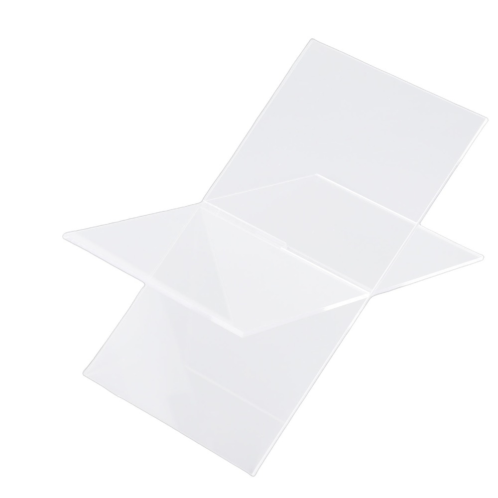 1 set X-vormig ontworpen acryl - Clear Acrylic Book Stand Holder recensie en prijs