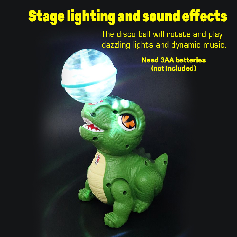 Elektrisch dinosaurus Top Ball - Music recensie en prijs