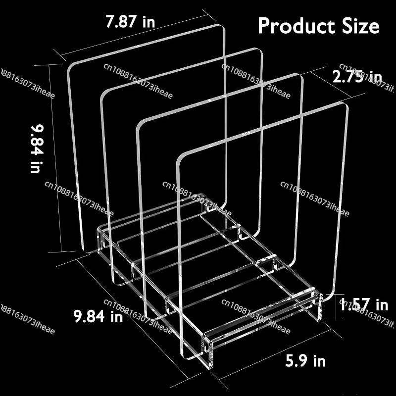 Clear Acrylic Magazine Holder  - Clear Acrylic Book Stand Holder recensie en prijs