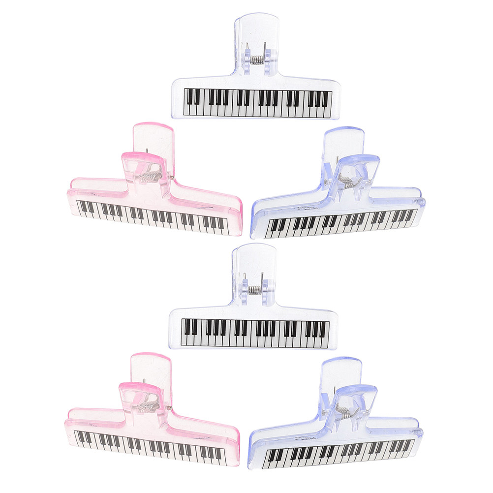 6 stuks muziekstandaardclips,  - Clear Acrylic Book Stand Holder recensie en prijs