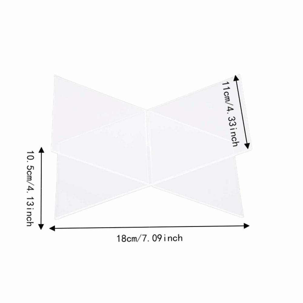 1 set X-vormig ontworpen acryl - Clear Acrylic Book Stand Holder recensie en prijs